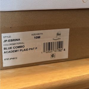 Brand new, never worn Jessica Simpson Academy plaid boots.